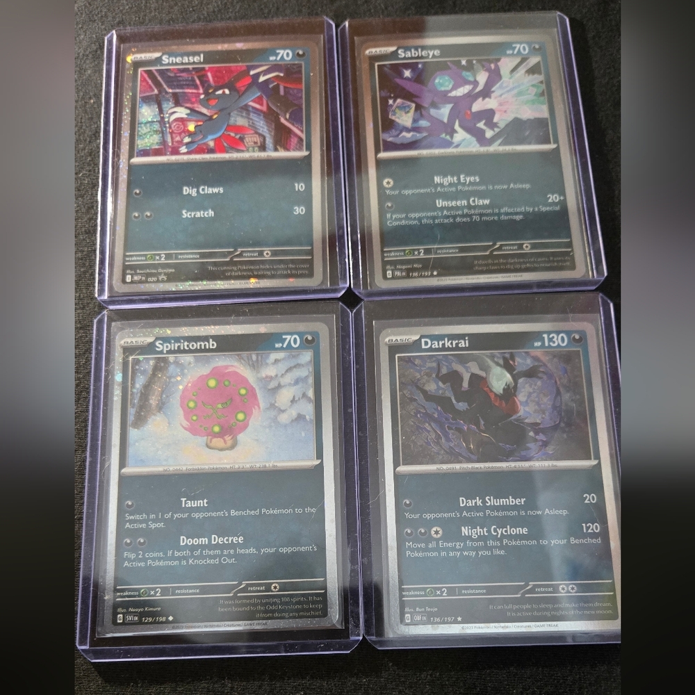 Pokémon Cards - Cosmo Holos x4